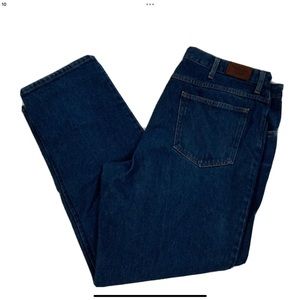 L.L. Bean Straight Men’s Jeans - Dark Blue Denim